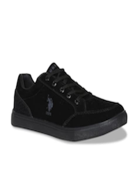 Buy U.S. Polo Assn. Men Black Sneakers - Casual Shoes for Men 11179026 | Myntra