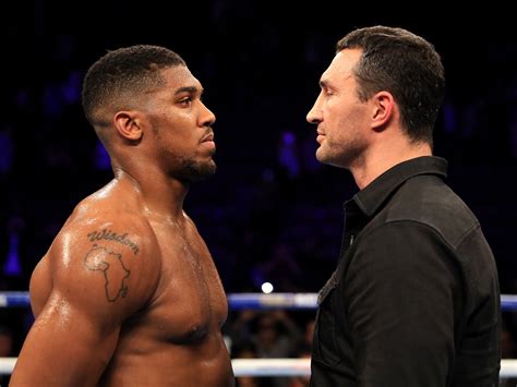 Anthony Joshua vs Wladimir Klitschko: British boxing's golden boy ...