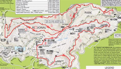 Tilden Park (southern trails) - Bay Area Mountain Bike Rides