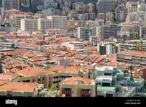 aerial view of residential property, monaco, france Stock Photo - Alamy