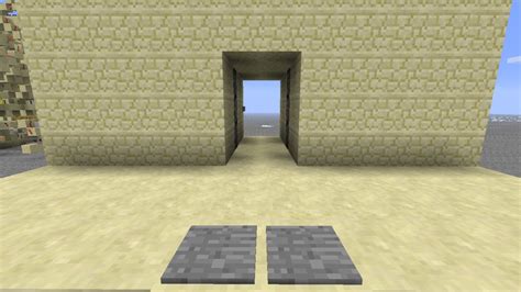 Secret door (2 wide 3 high) Minecraft Map