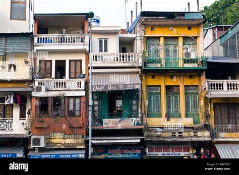 Traditional houses, Hanoi, Vietnam, Indochina Stock Photo: 31612276 - Alamy