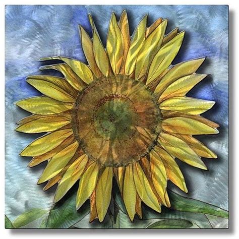 20 Best Ideas Metal Sunflower Wall Art | Wall Art Ideas