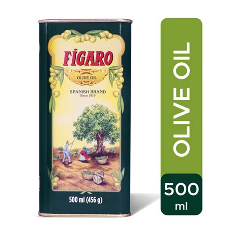 Figaro Pure Olive Oil - 500ml Tin - Olive oil information, health benefits & more