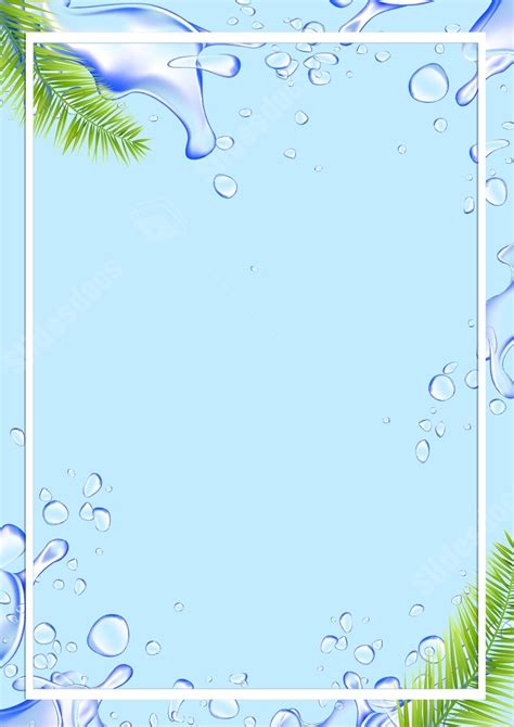 Water Border Design