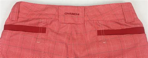 Chase 54 Plaid Red White Golf Pants Women’s Size 6 | eBay