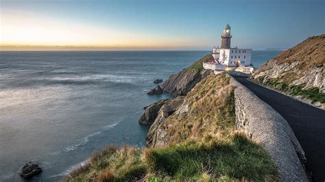 Baily lighthouse - Dublin, Ireland - Seascape photography Photograph by ...