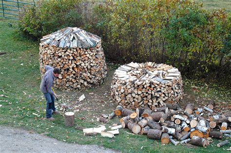 5 Reasons Stacking Firewood in Round Piles Is Better - Learn How to Do It