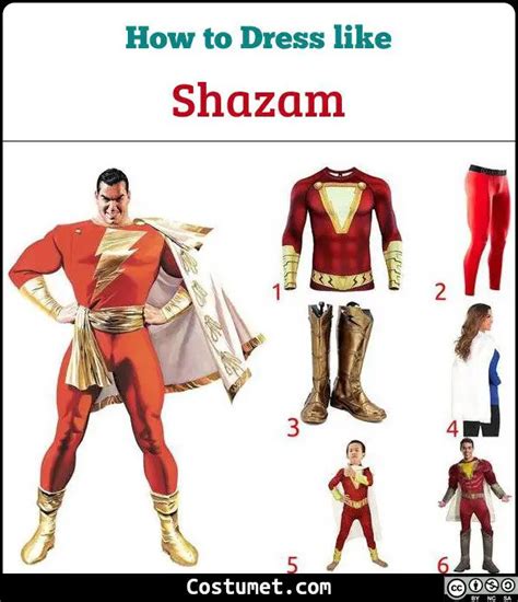 Shazam Costume for Halloween