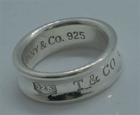 Cash USA Pawnshop. TIFFANY AND CO 1837 STERLING SILVER 925 RING SIZE 6.5 ; 1997 ; 7.1 GRAMS ...