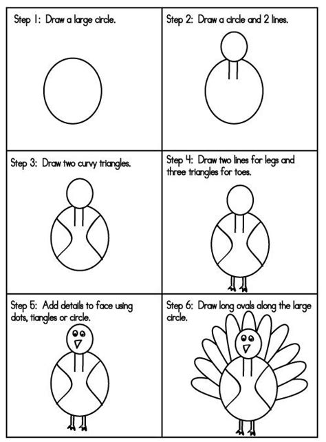 How to draw a turkey | Thanksgiving art, Thanksgiving activities, Thanksgiving kindergarten