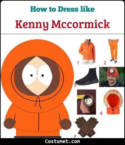 Kenny McCormick (South Park) Costume for Cosplay & Halloween 2023 ...