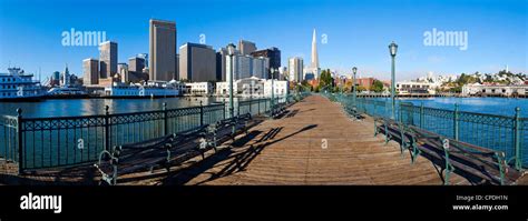 City skyline, Embarcadero, San Francisco, California, United States of ...