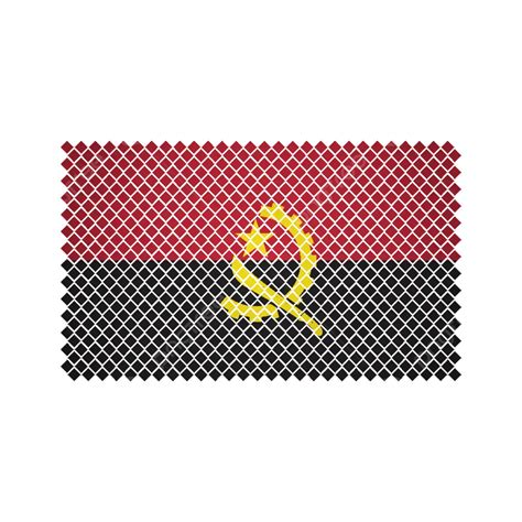 Angola Flag Vector, Angola, Flag, Angola Flag PNG and Vector with Transparent Background for ...