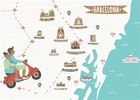 Map of Barcelona :: Behance