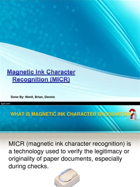 Magnetic Ink Character Recognition | PDF | Cheque | Computing