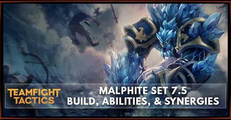 Malphite TFT Set 7.5 Build, Abilities, & Synergies - zilliongamer