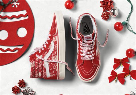 Vans Holiday 2016 Collection Santa Skull | SneakerNews.com