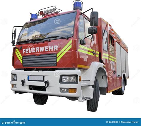 A fire rescue car stock photo. Image of services, ambulance - 2633806