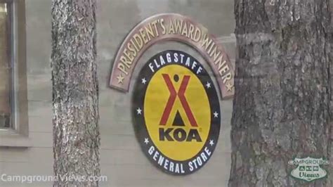 CampgroundViews.com - Flagstaff KOA Flagstaff Arizona AZ RV Park - YouTube