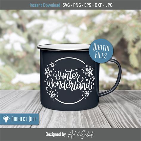 Winter Wonderland SVG Christmas Svg Winter Svg Snowflakes - Etsy