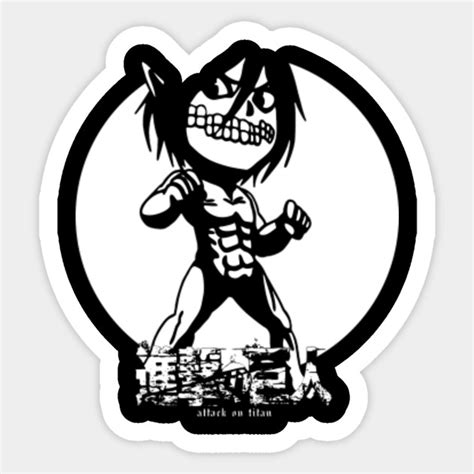 ATTACK ON TITAN - Attack On Titan - Sticker | TeePublic