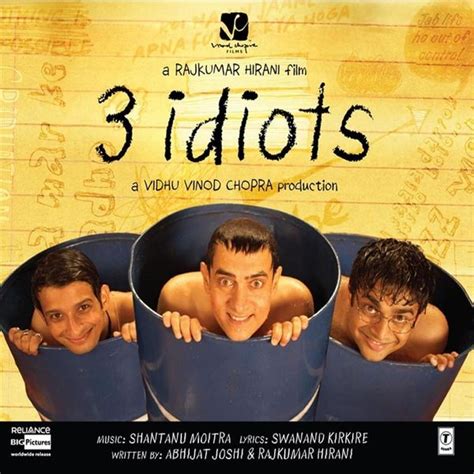 Shantanu Moitra - 3 Idiots (Original Motion Picture Soundtrack) Lyrics ...