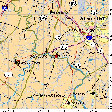 Brunswick, Maryland (MD) ~ population data, races, housing & economy