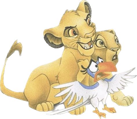 Simba, Nala and Zazu png 4 by riomadagascarkfp1 on DeviantArt