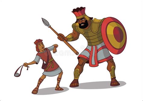 David And Goliath Clip Art