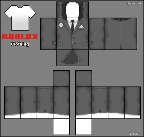 Roblox Suit Template