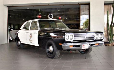 Police cars, Old police cars, Plymouth satellite