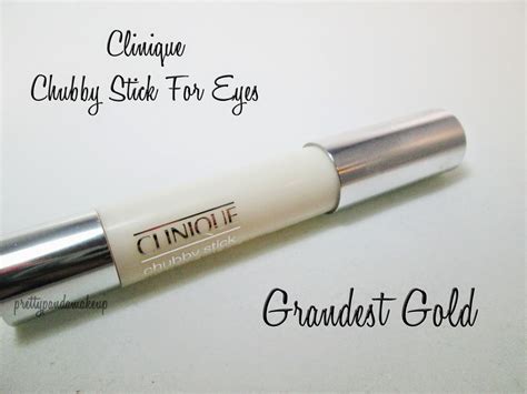 PrettyPanda: Clinique Chubby Stick Shadow Tint for Eyes in Grandest Gold