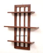 SP 2 wooden wall shelf - Genuine Teakwood Furniture Manufacturer in Mumbai