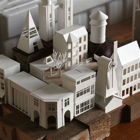 Paperholm is an animated landscape by architect Charles Young that consists of 365 miniature ...