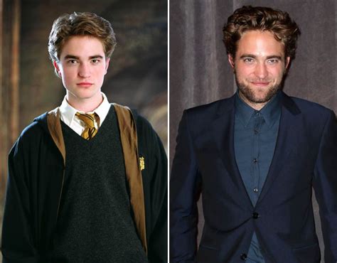 Cedric Diggory played by Robert Pattinson | Child stars then & now ...