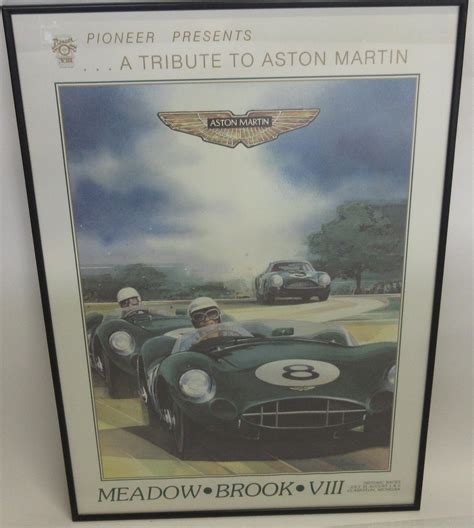 Bonhams Cars : Two Aston Martin posters, ((3))