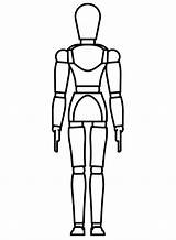 Free Mannequin sketch template
