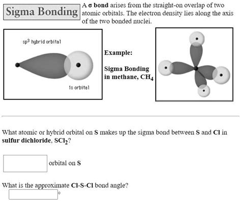 SOLVED: A Ïƒ bond arises from the straight-on overlap of two atomic orbitals. The electron ...