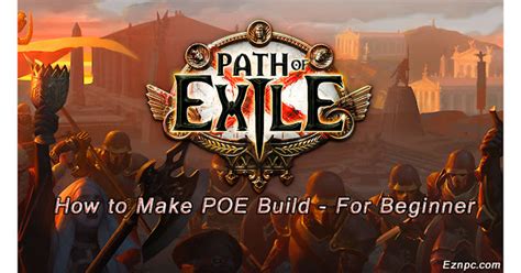 How to Make POE Build - For Beginner