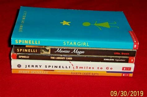 5 Jerry Spinelli Chapter Books Ages 8-12 Teachers Stargirl Maniac Magee ...