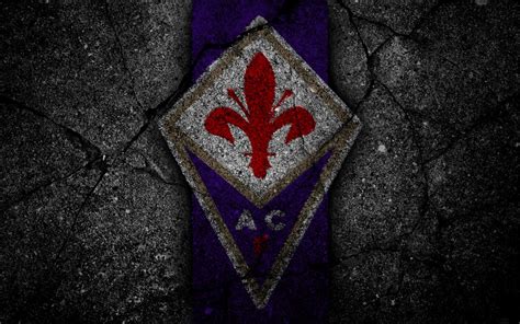 Download Emblem Logo Soccer ACF Fiorentina Sports HD Wallpaper