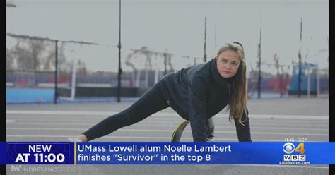 UMass Lowell alum Noelle Lambert finishes in top 8 of "Survivor" - CBS Boston