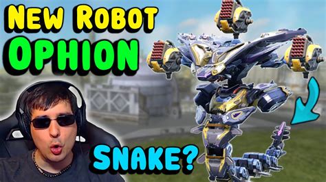 NEW Robot OPHION & Grenade Weapons War Robots Test Server Gameplay WR - YouTube