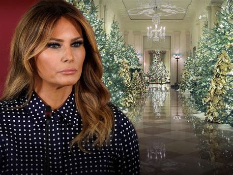 Melania Trump Plans to Decorate White House for Christmas One Last Time