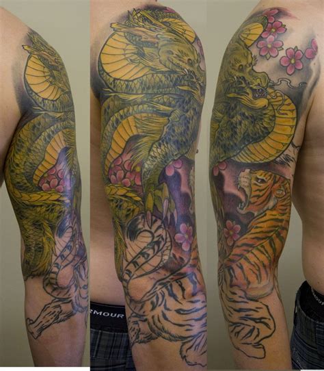 Iron Cypress | Japanese Dragon Tiger Tattoo by Chris Walkin of Iron Cypress