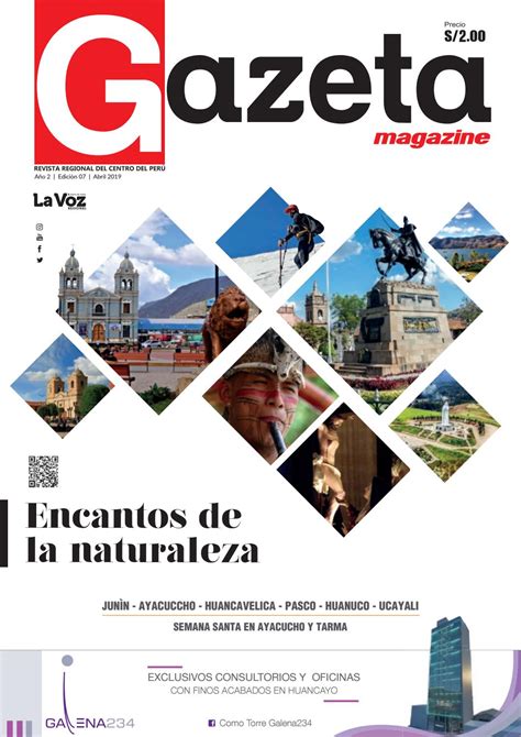 GAZETA MAGAZINE EDICIÓN 7 by Alberto Manrique Camargo - Issuu