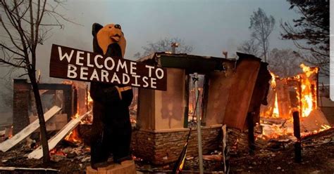 Camp Fire near Paradise: A list of structures destroyed