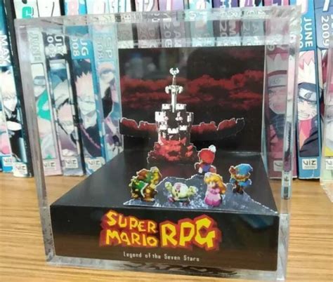 SUPER MARIO RPG - Mario Smithy Handmade Diorama -Gameboy Gaming Cube ...