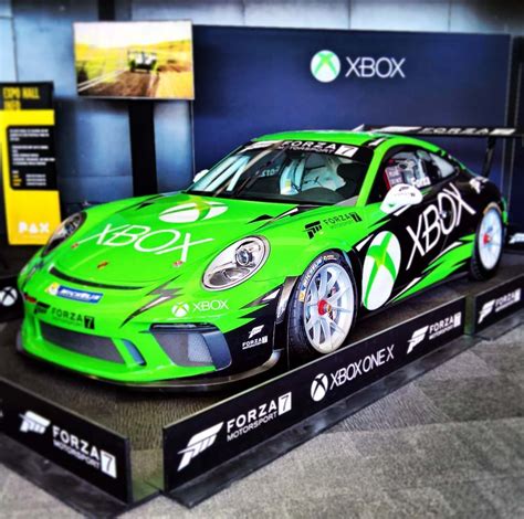 ow cool is this Xbox Forza car they had on display at PAX Aus last week ...